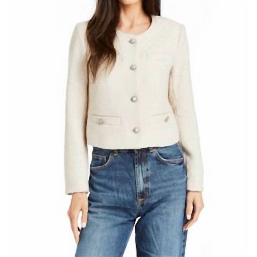 Drew Emillia Buttoned Jacket In Petal Women’s L